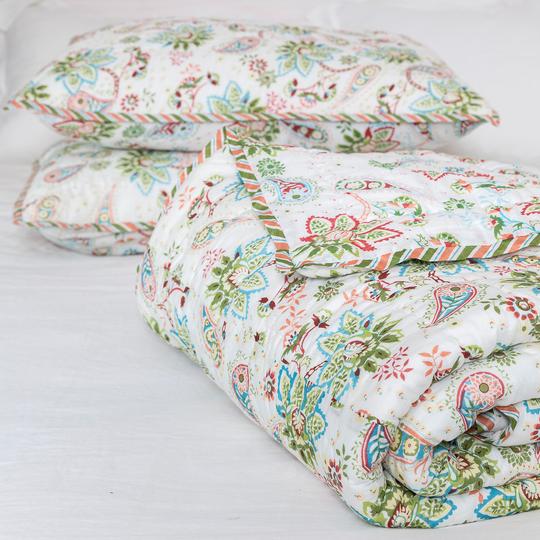 Tropical Cotton Quilt Set