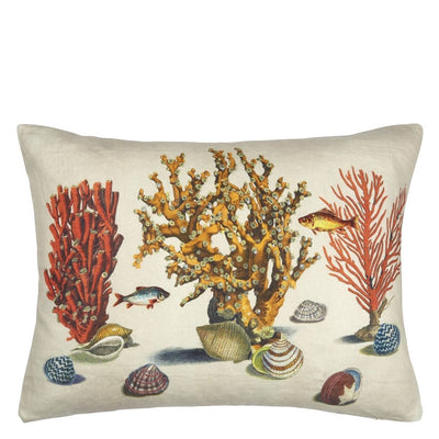Sea Life Coral Cushion