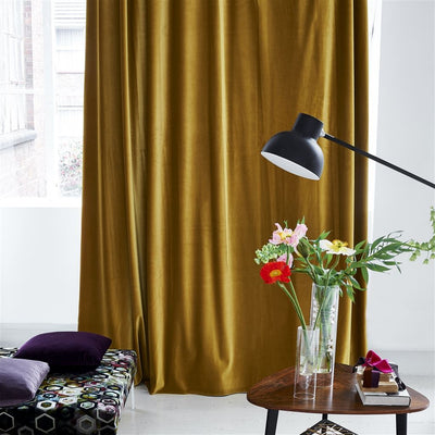 Designers Guild Essentials Velluto Stretto Ochre