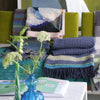 Designers Guild Bedford Azure Throw