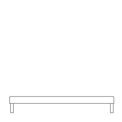 Square Large Rectangular Stool