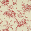 Ashfield Floral - Vermilion