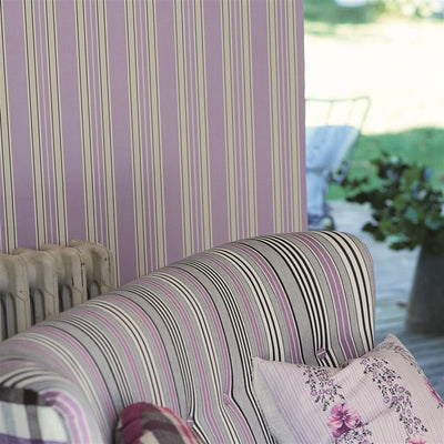 Designers Guild Unlimited Pinstripe - Peony