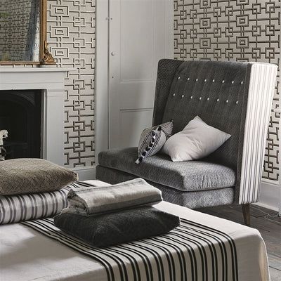 Designers Guild Rheinsberg - Noir