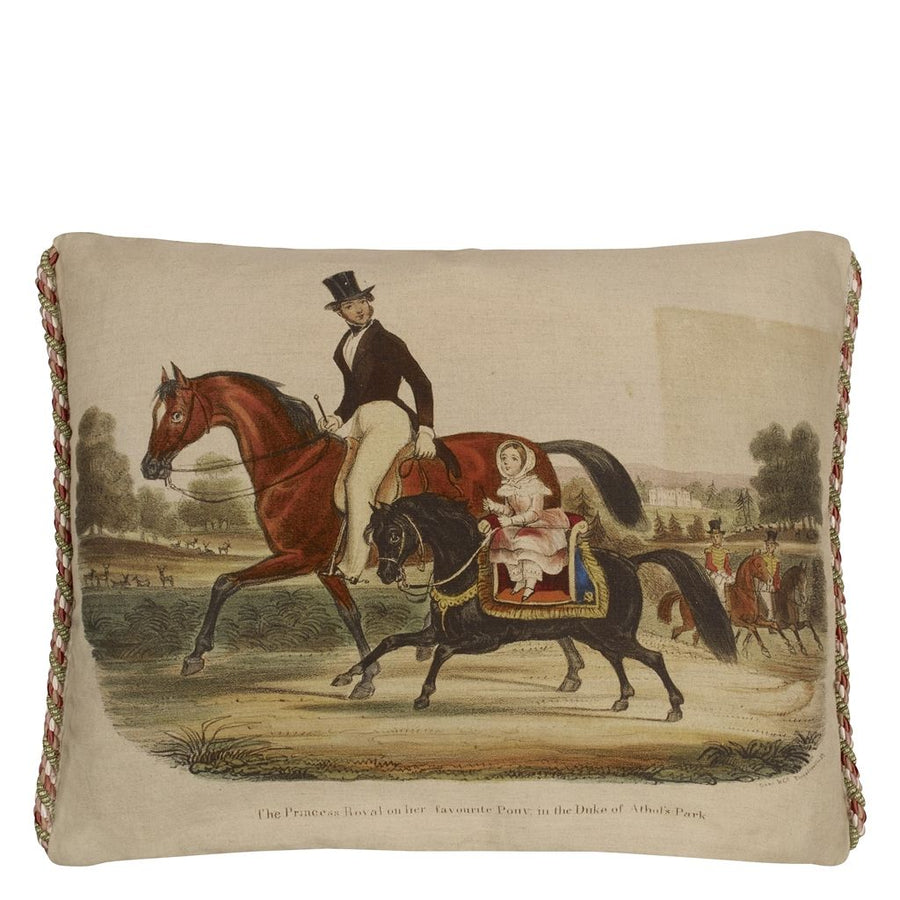 Royal Collection Royal Promenade Linen Cushion