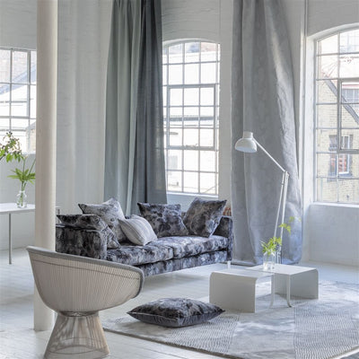 Designers Guild Tuileries Damask - Graphite