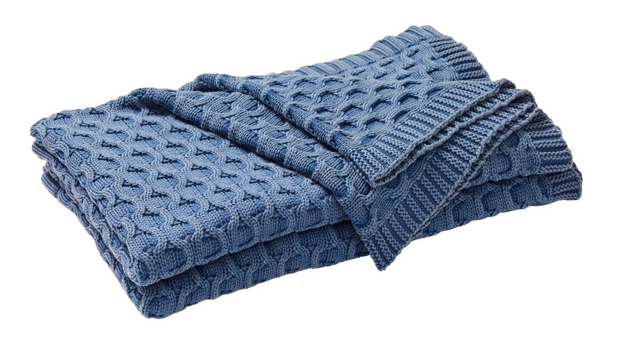 Delaney Denim Throw